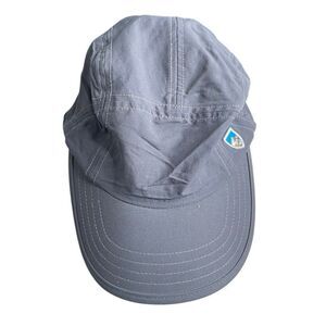 Kuhl Mens 5 Panel Renegade Cap Gray Strapback Outdoor Hat Nylon Blend READ
